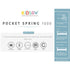 Kidsaw, 1000 Pocket Sprung Single Mattress